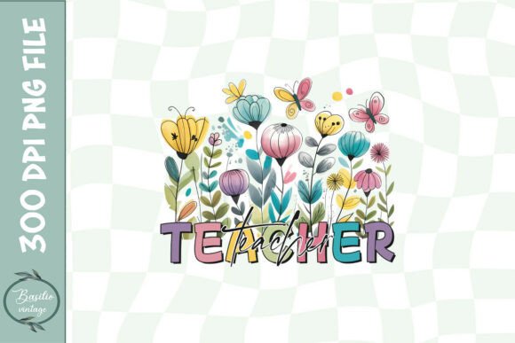Teacher Appreciation Floral PNG
