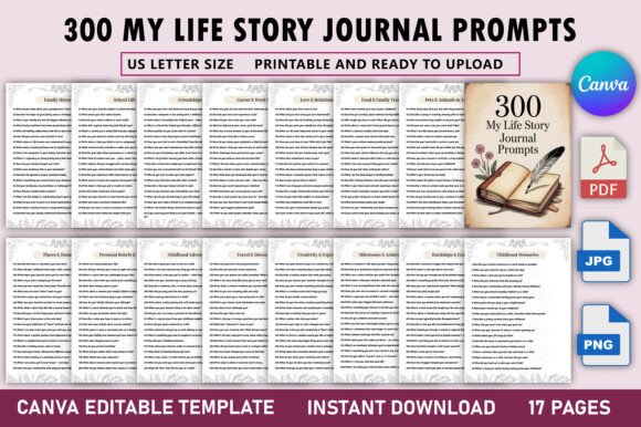 450+ Self-Care Journal Prompts Graphic by Tabiya Studio · Creative Fabrica