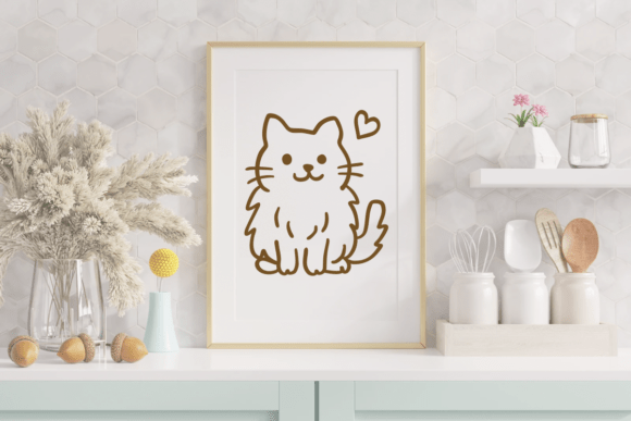 Cat Cartoon Bundle Font - Preview 4