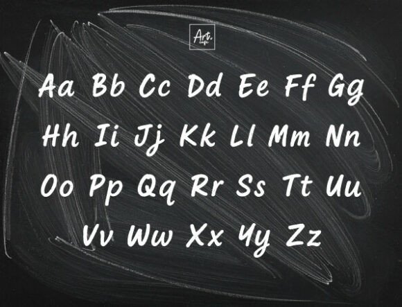 Chalky Teacher Font - Preview 2