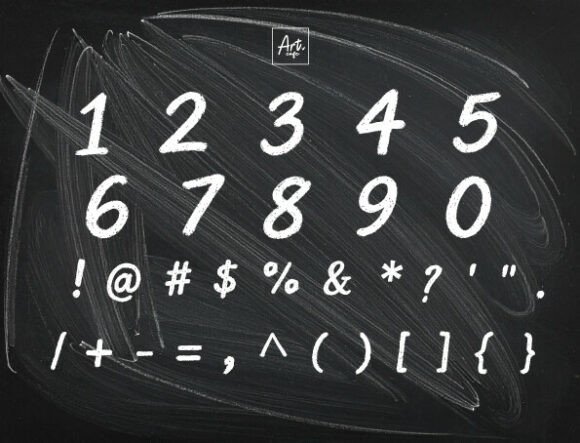 Chalky Teacher Font - Preview 3