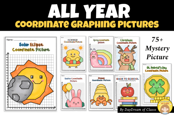 Coordinate Graphing Picture Quadrant 1