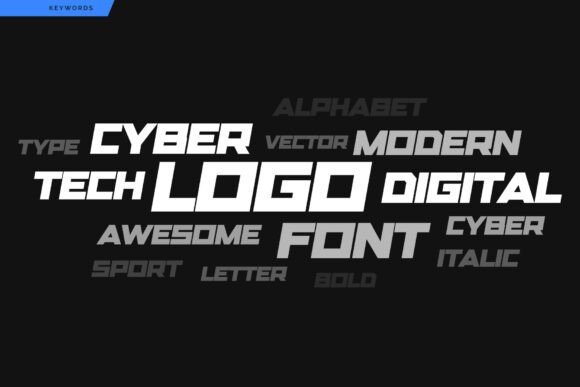 Cybercore Font - Preview 3
