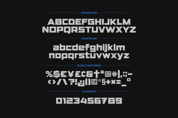 Cybercore Font - Preview 6