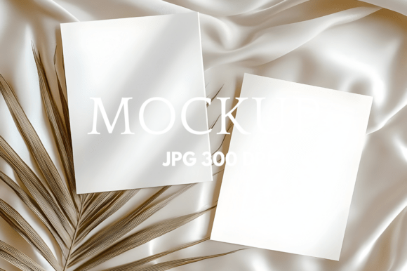 Invitation Card Mockup PSD and