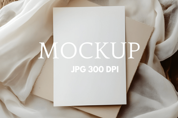 Invitation Card Mockup Wedding Card