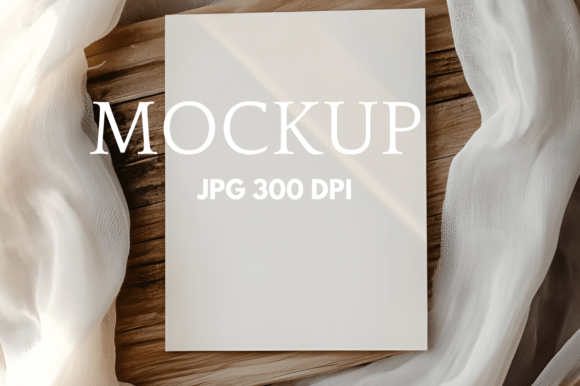 Invitation Card Mockup Wedding Card