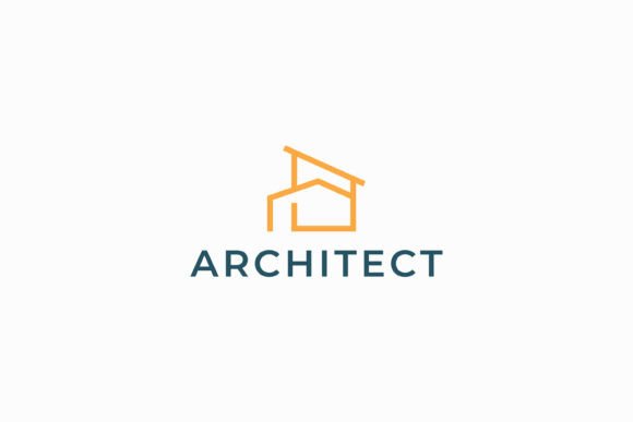 Minimalist House Logo Business Property Illustration Modèles de logo Par captoro