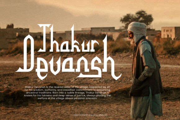 Nishwary Font PNG with transparent background - Preview 1