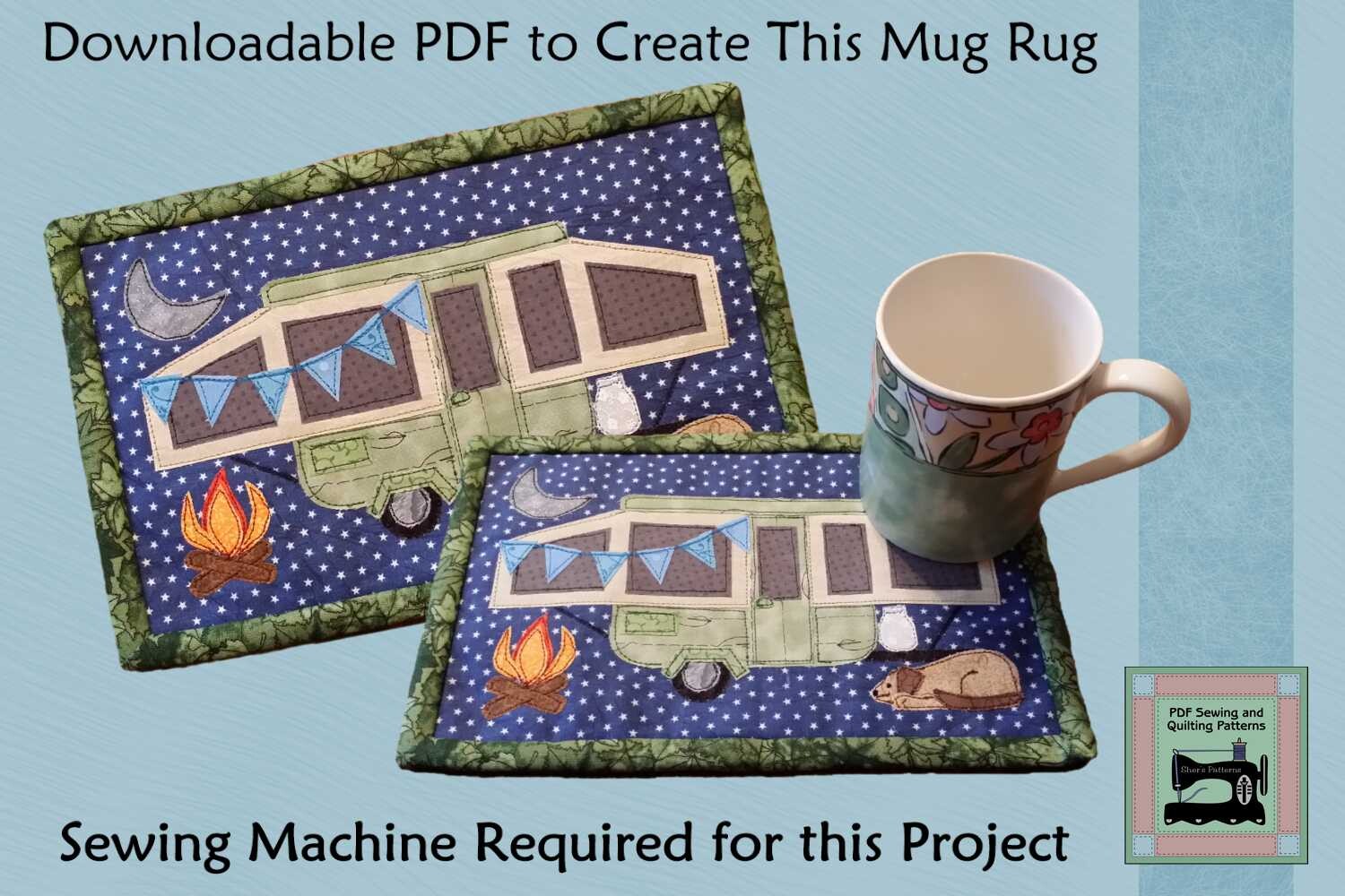PDF Pattern for Pop Up Camper