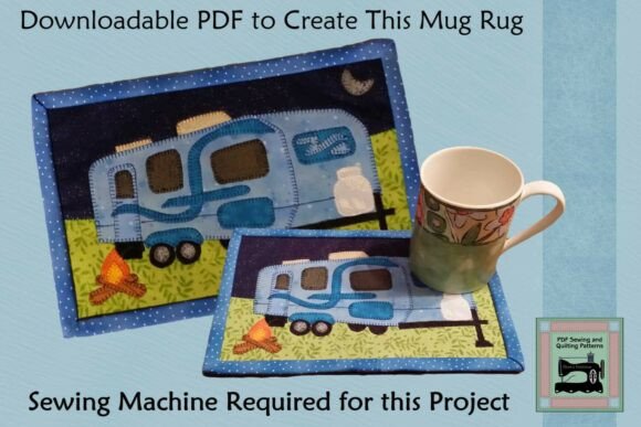 PDF Pattern for Tow Along Camper RV