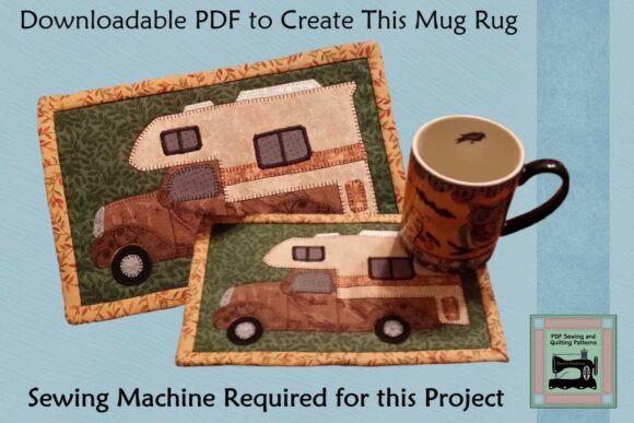 PDF Pattern for Truck & Camper