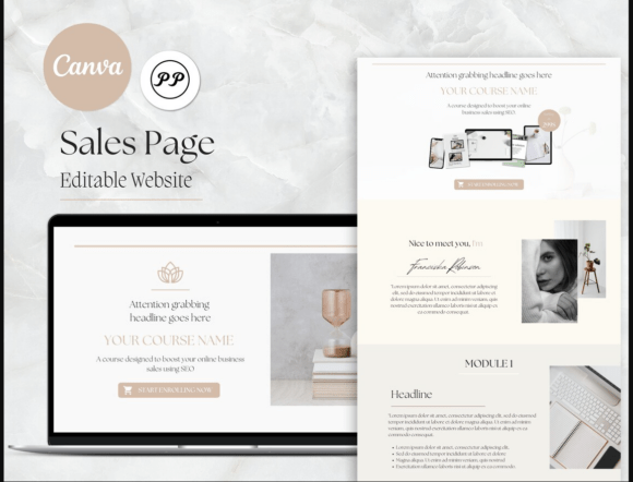 Sales Page Template