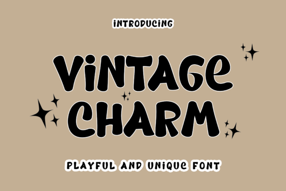 Vintage Charm font