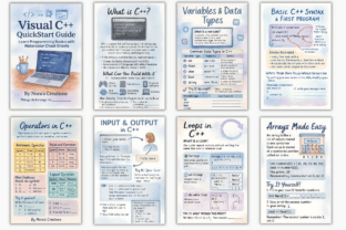 Visual C++ QuickStart Guide Graphic by Nora as · Creative Fabrica