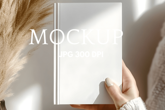 A5 A4 Hardcover Journal Note Book Mockup