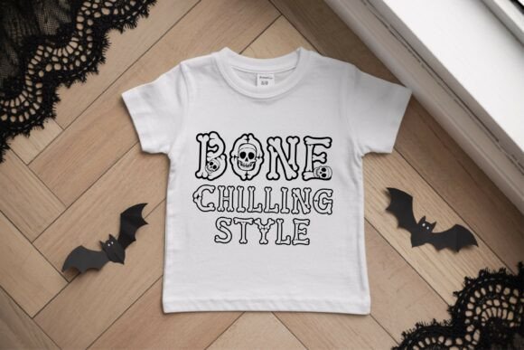 Bone Outline Font - Preview 1