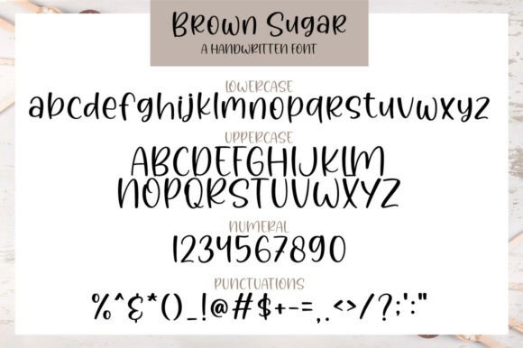 Brown Sugar Font - Preview 6