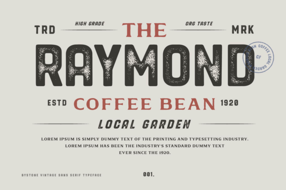 Bystone Font - Preview 1