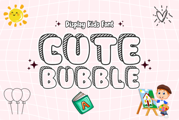 Children Hobbies Font - Preview 2