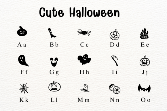Cute Halloween Font - Preview 1