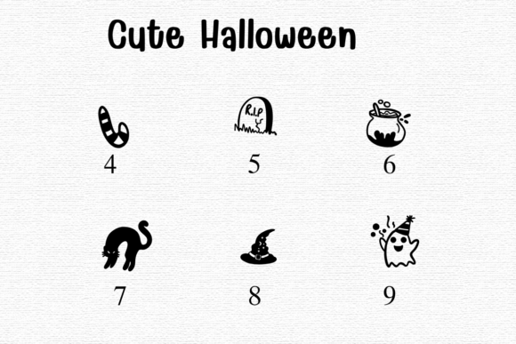 Cute Halloween Font - Preview 3