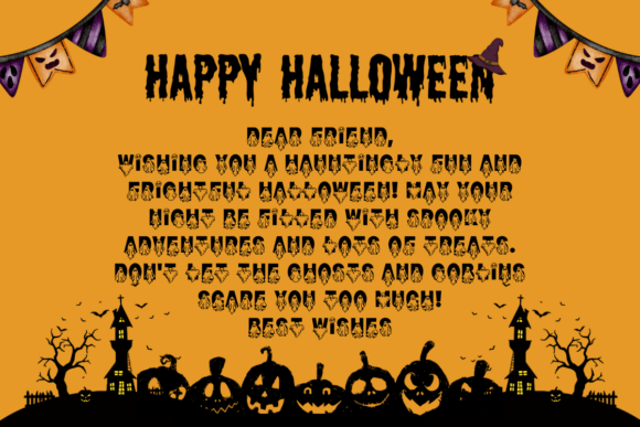 Cute Ghost Font - Preview 5