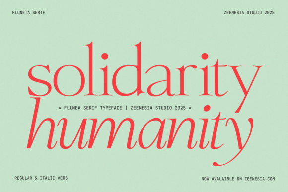 Fluneta Font - Preview 5