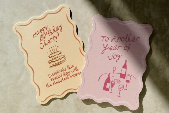 French Things Font PNG with transparent background - Preview 1