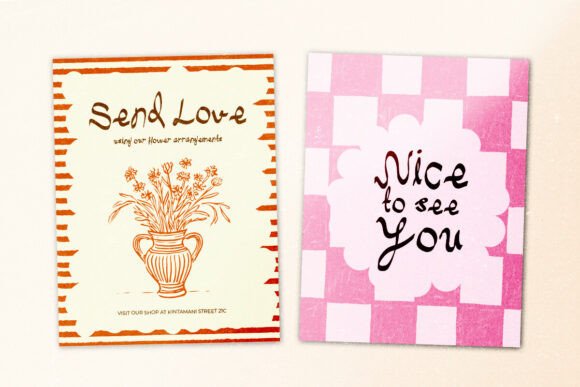 French Things Font PNG with transparent background - Preview 5