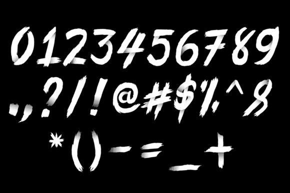 From the Dead Font - Preview 2