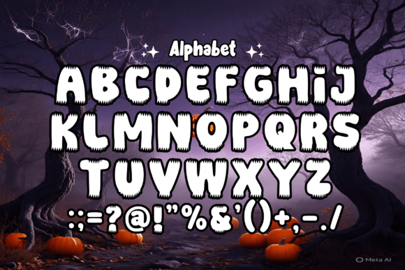 Halloween Park Font - Preview 3
