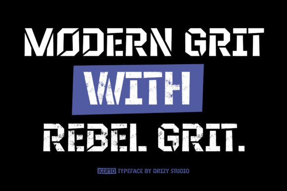 Kerto Font PNG with transparent background - Preview 1