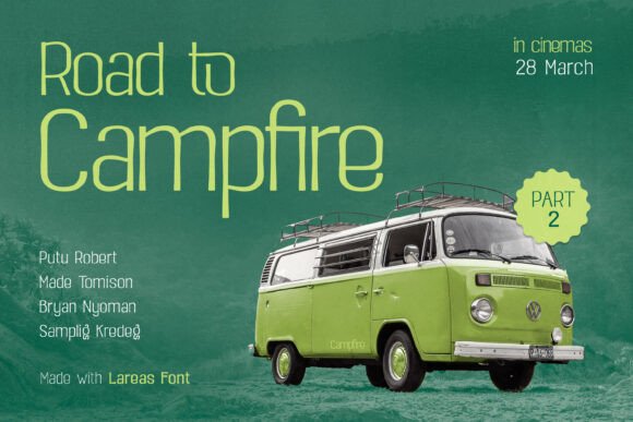 Lareas Font PNG with transparent background - Preview 5
