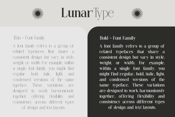 Lunartype Font PNG with transparent background - Preview 4