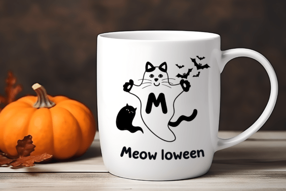 Meow Loween Font PNG with transparent background - Preview 3