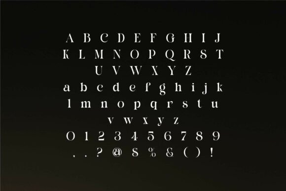 Mioren Font PNG with transparent background - Preview 4