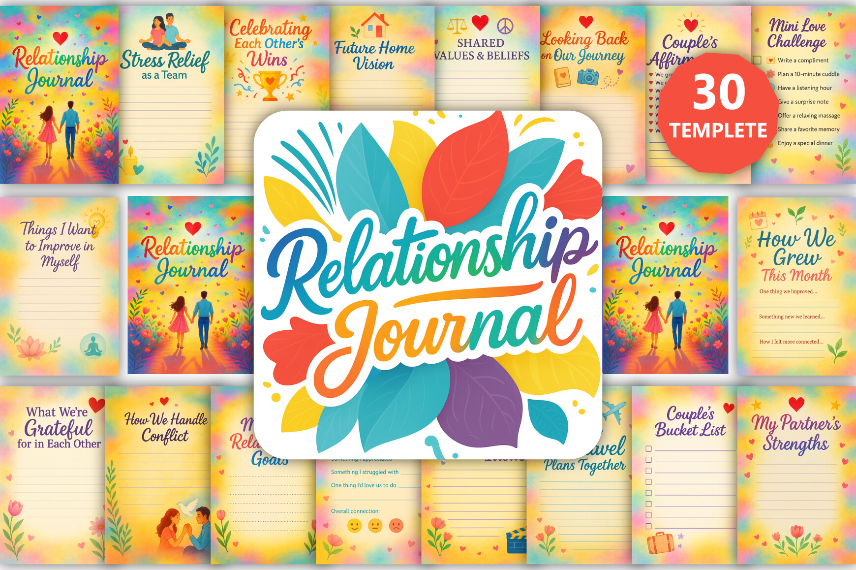 📘 Relationship Journal Canva Kdp Graphic by munjixpro · Creative Fabrica