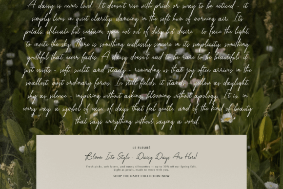 Sekar Wangi Font Font font preview - 5