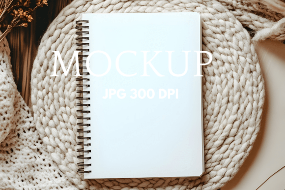 Spiral Notebook Journal Mockups