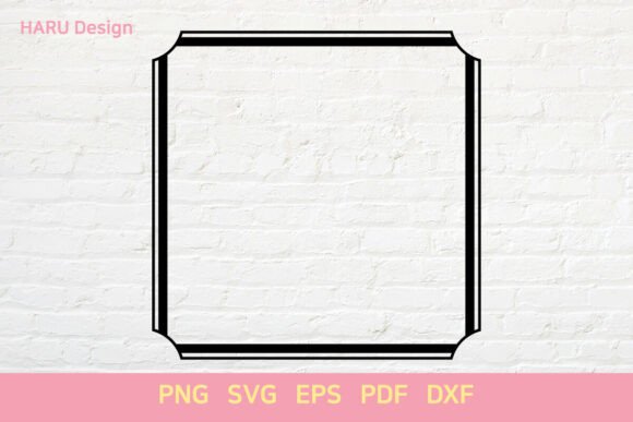 Square Outline Border Frame