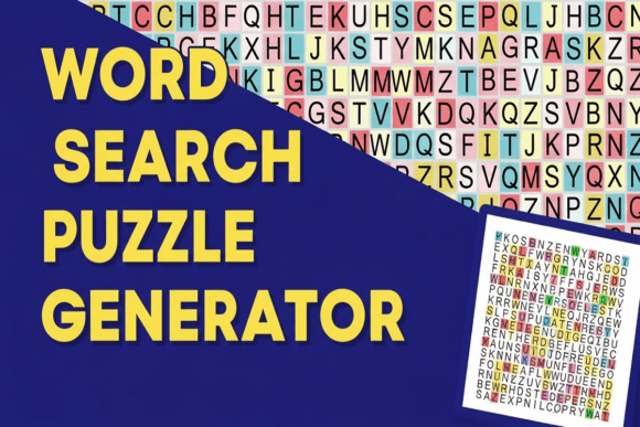 Word Search Puzzle Generator