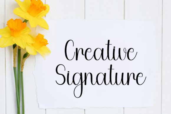 Creative Handmade Font - Preview 1