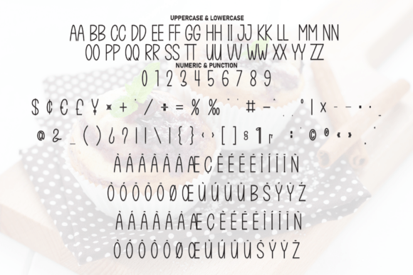 Cupcake Homemade Font - Preview 6