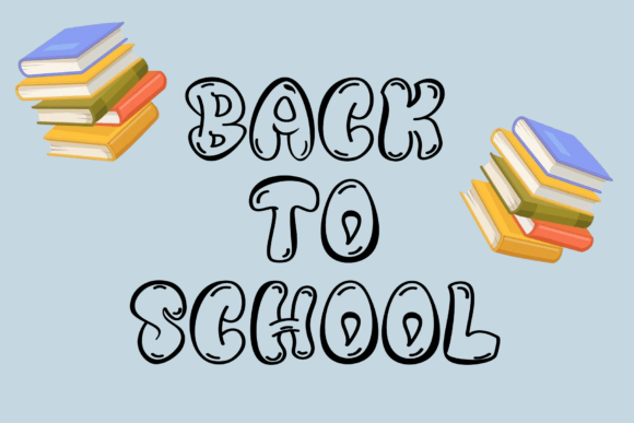 Doodle School Font - Preview 2