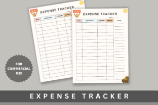 Expense Tracker, KDP Graphic by Planners Campus · Creative Fabrica