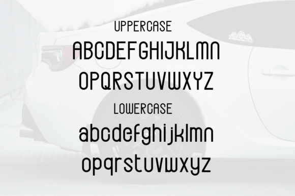 Immo Font PNG with transparent background - Preview 1