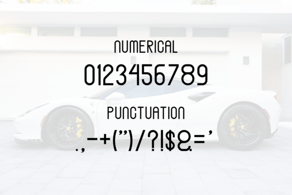 Immo Font PNG with transparent background - Preview 2