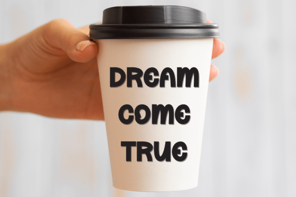 Magic Wonder Font PNG with transparent background - Preview 3