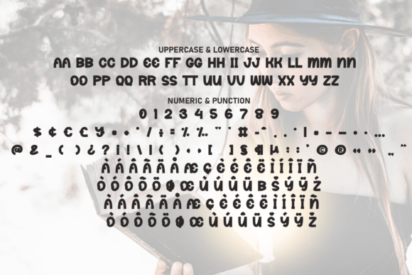 Magic Wonder Font PNG with transparent background - Preview 6